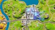 Open dumpster locations in Tainted Towers (Image via Fortnite.GG)